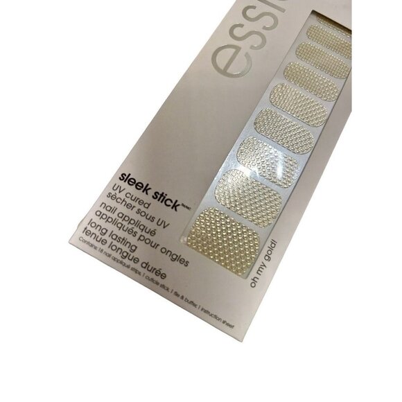 ESSIE Sleek Stick Nail Stickers #030 Oh My Gold! - Picture 2 of 6